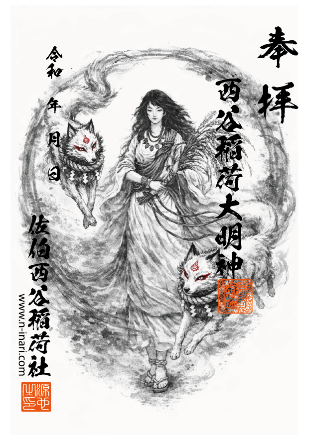 西谷稲荷大明神