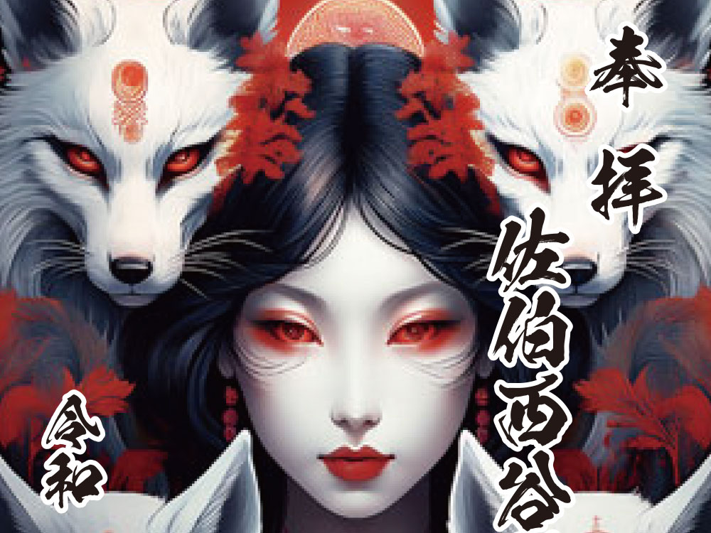 4匹の眷属と西谷稲荷大明神